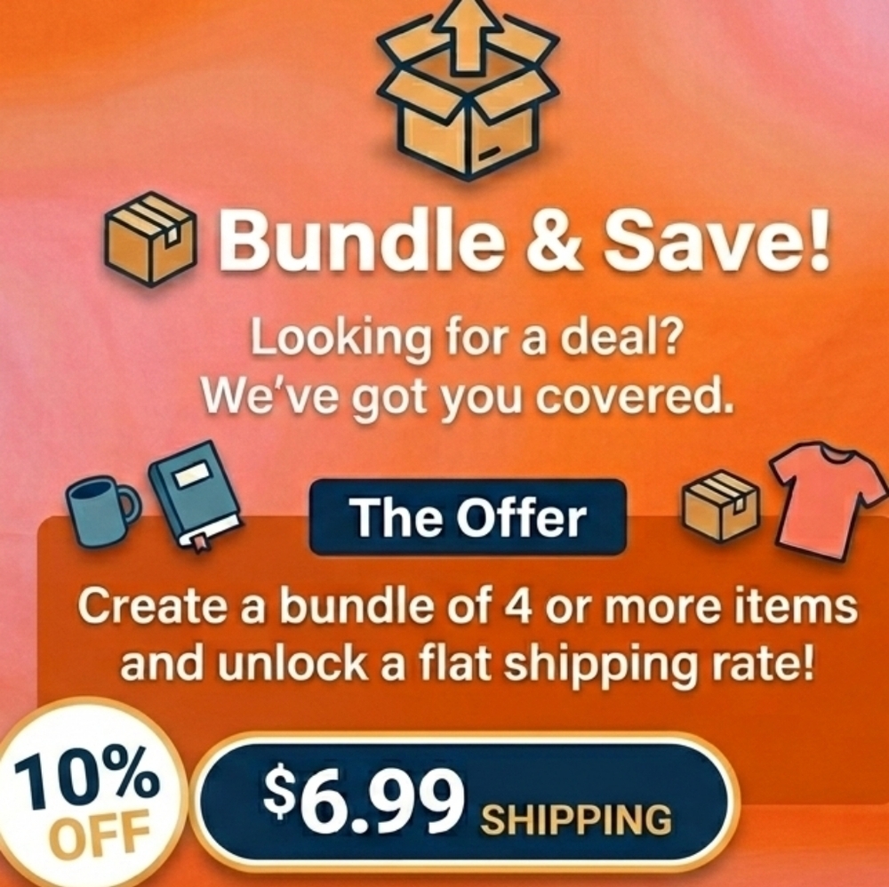 Bundle & Save Offer Poster